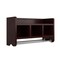 Alaterre Furniture 25" Bath Storage Shelf with Two Towel Rods, Espresso ABSS00P0 - alternate 1